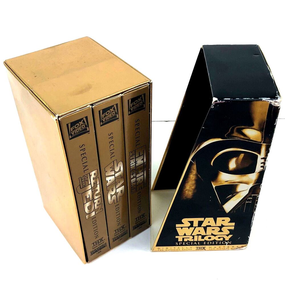 Star Wars Trilogy 1997 VHS Special Edition 4102930 - Picture 1 of 16